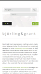 Mobile Screenshot of bjorlinggrant.com